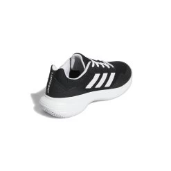 Adidas GameCourt 2 Women's Tennis Shoe (Black/White) 15 Adidas GameCourt 2 Women's Tennis Shoe (Black/White) -Racquet Equipment Shop GZ0694 7 FOOTWEAR Photography BackLateralTopView white