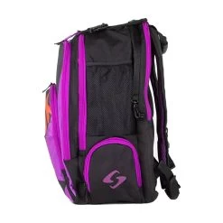 Gearbox Backpack - Court (Purple Accent With Red/Yellow Gradient) -Racquet Equipment Shop GearboxCourtBackpack5