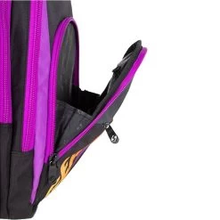 Gearbox Backpack - Court (Purple Accent With Red/Yellow Gradient) -Racquet Equipment Shop GearboxCourtBackpack6
