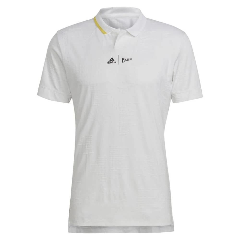 Adidas Men's London Polo (White/Yellow) 3 Adidas Men's London Polo (White/Yellow)