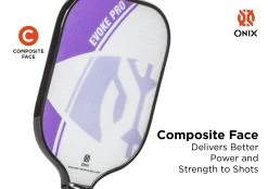 ONIX Evoke Pro Composite (Purple) -Racquet Equipment Shop HKZ1131 PUR Composite