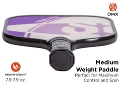 ONIX Evoke Pro Composite (Purple) -Racquet Equipment Shop HKZ1131 PUR MediumWeight