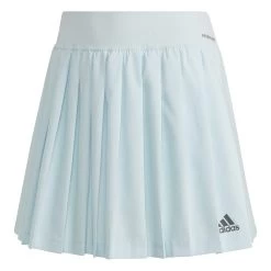 Adidas Women's Club Pleated Skirt (Blue) 13 Adidas Women's Club Pleated Skirt (Blue) -Racquet Equipment Shop HN6189 2 APPAREL Photography FrontCenterView white