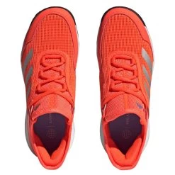 Adidas Ubersonic 4 Junior Tennis Shoe (Red) 13 Adidas Ubersonic 4 Junior Tennis Shoe (Red) -Racquet Equipment Shop HP9698 3 FOOTWEAR Photography TopPortraitView transparent
