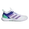 Adidas Adizero Ubersonic 4 Women's Tennis Shoe (White) 1 Adidas Adizero Ubersonic 4 Women's Tennis Shoe (White) -Racquet Equipment Shop HQ8390 1 FOOTWEAR Photography SideLateralCenterView transparent