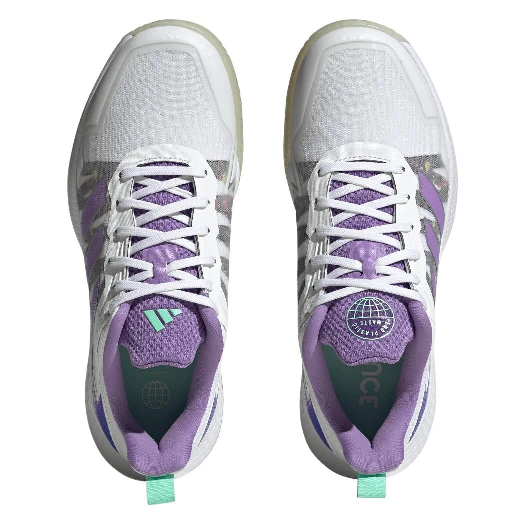 Adidas Defiant Speed Women's Tennis Shoe (White) 7 Adidas Defiant Speed Women's Tennis Shoe (White) - Image 5