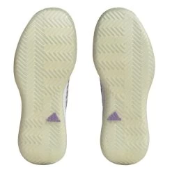 Adidas Defiant Speed Women's Tennis Shoe (White) 13 Adidas Defiant Speed Women's Tennis Shoe (White) -Racquet Equipment Shop HQ8459 4 FOOTWEAR Photography BottomView transparent