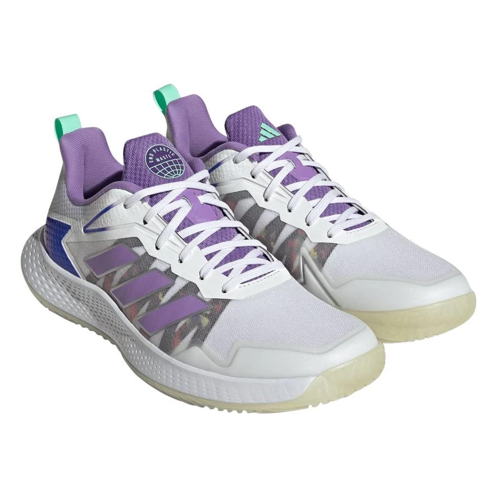 Adidas Defiant Speed Women's Tennis Shoe (White) 5 Adidas Defiant Speed Women's Tennis Shoe (White) - Image 3