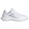 Adidas GameCourt 2 Women's Tennis Shoe (White) 2 Adidas GameCourt 2 Women's Tennis Shoe (White) -Racquet Equipment Shop HQ8476 1 FOOTWEAR Photography SideLateralCenterView transparent