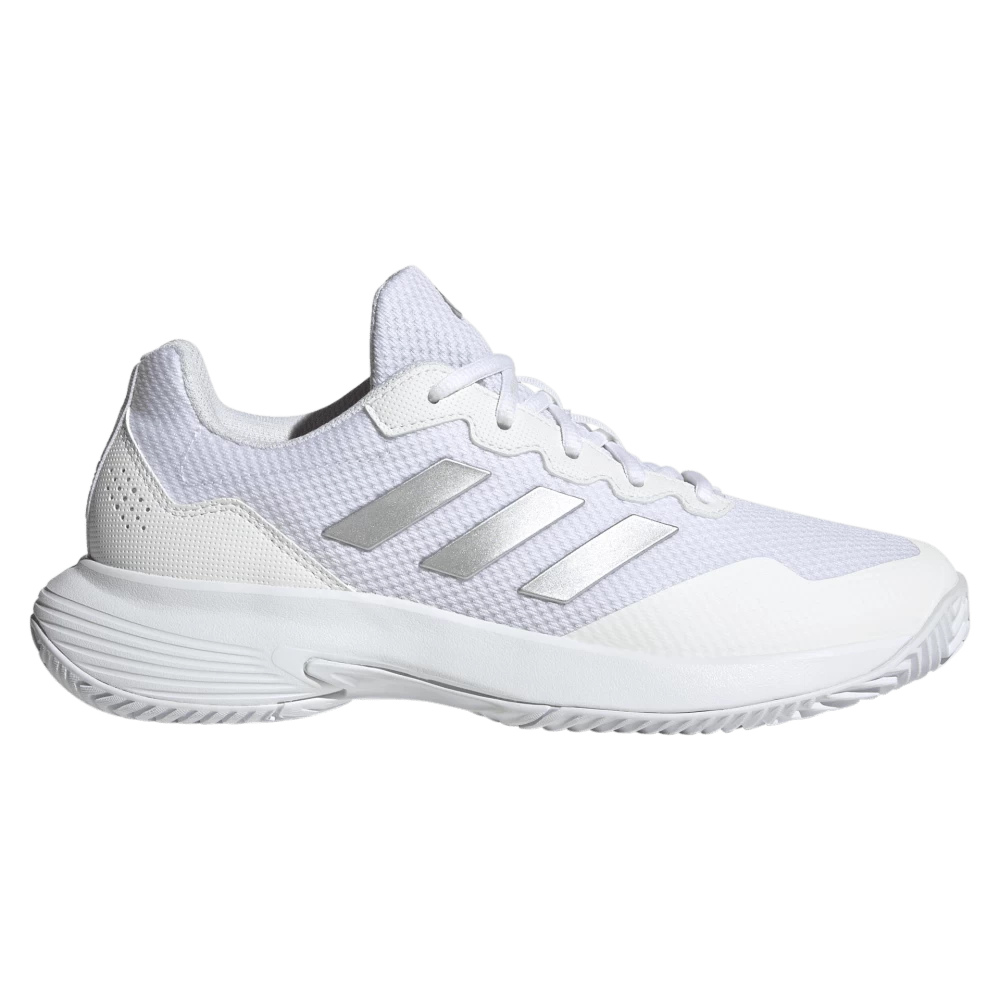 Adidas GameCourt 2 Women's Tennis Shoe (White) 3 Adidas GameCourt 2 Women's Tennis Shoe (White)