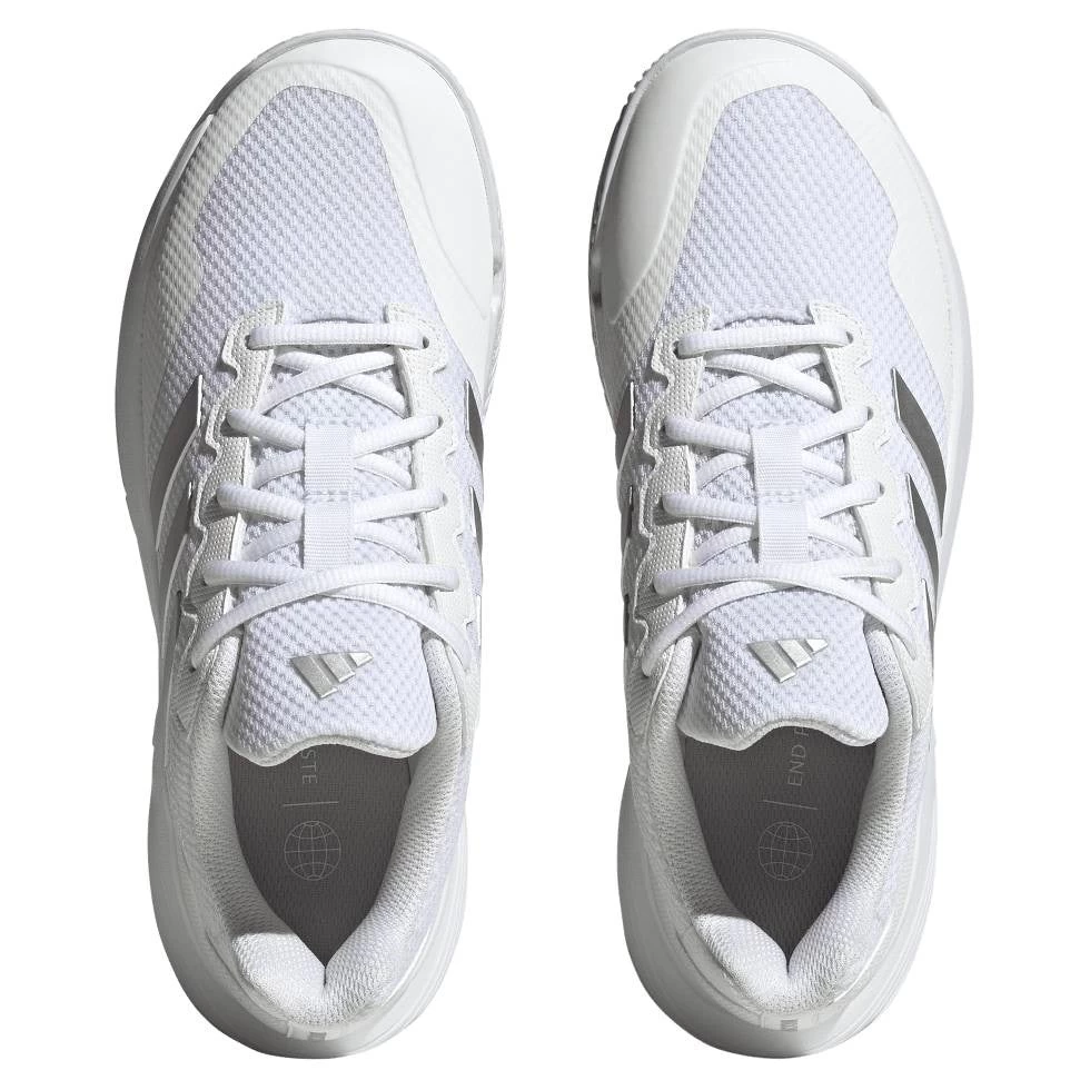 Adidas GameCourt 2 Women's Tennis Shoe (White) 7 Adidas GameCourt 2 Women's Tennis Shoe (White) - Image 5