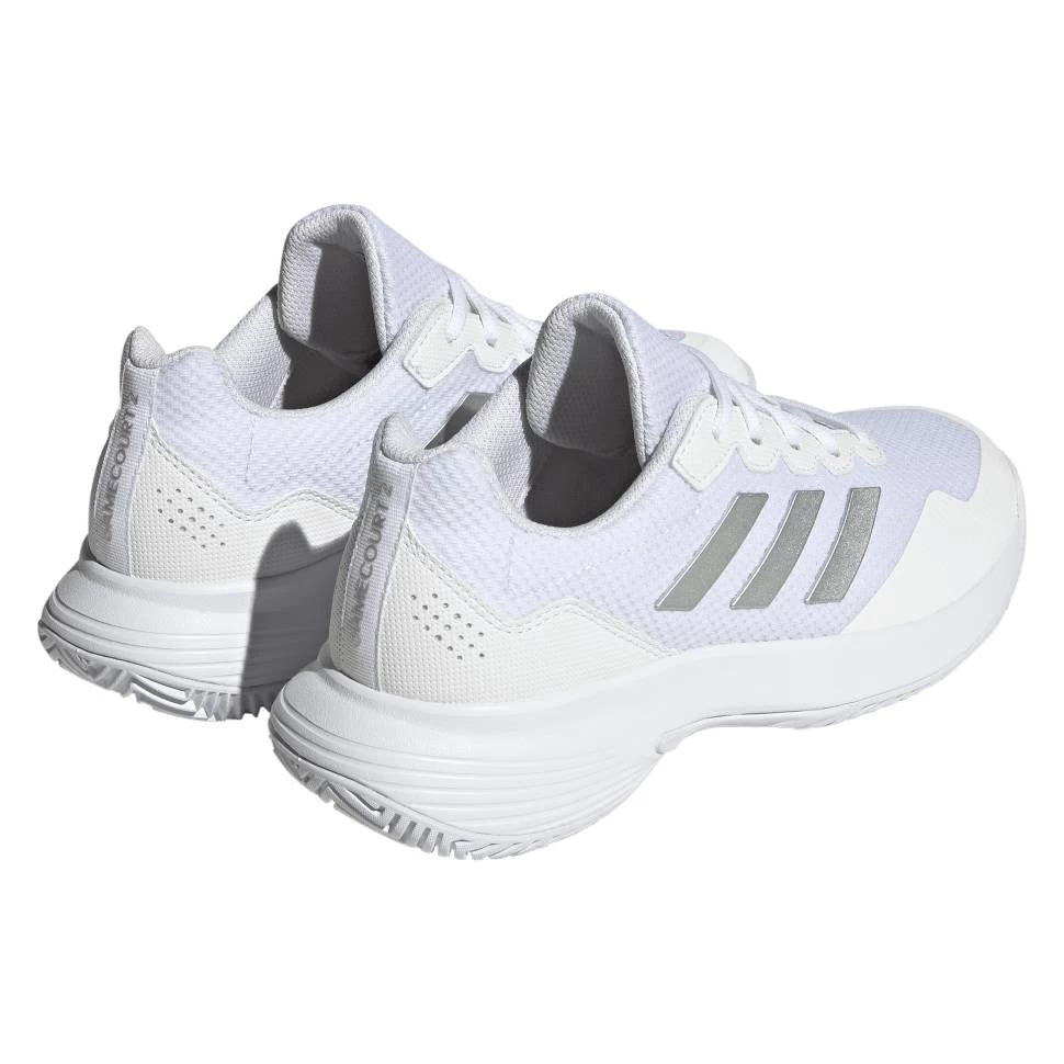Adidas GameCourt 2 Women's Tennis Shoe (White) 6 Adidas GameCourt 2 Women's Tennis Shoe (White) - Image 4