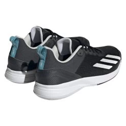 Adidas Courtflash Speed Men's Tennis Shoe (Black/White) 13 Adidas Courtflash Speed Men's Tennis Shoe (Black/White) -Racquet Equipment Shop HQ8482 7 FOOTWEAR Photography BackLateralTopView transparent