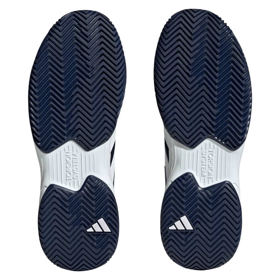 Adidas CourtJam Control Men's Tennis Shoe (Navy/White) 8 Adidas CourtJam Control Men's Tennis Shoe (Navy/White) - Image 6