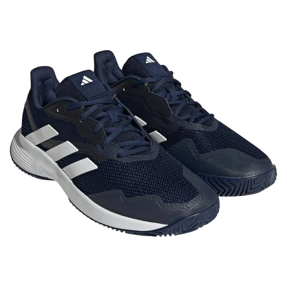 Adidas CourtJam Control Men's Tennis Shoe (Navy/White) 5 Adidas CourtJam Control Men's Tennis Shoe (Navy/White) - Image 3