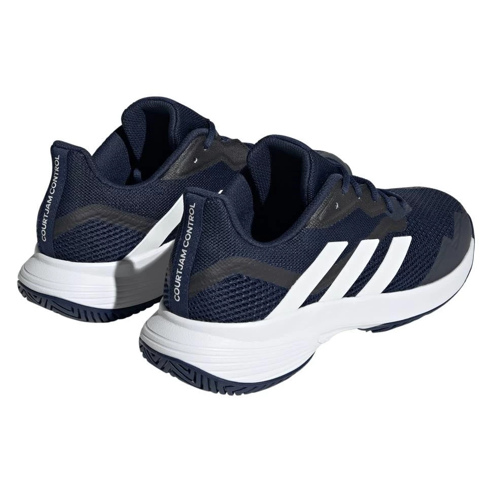 Adidas CourtJam Control Men's Tennis Shoe (Navy/White) 6 Adidas CourtJam Control Men's Tennis Shoe (Navy/White) - Image 4