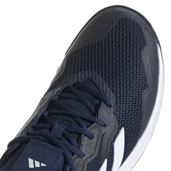Adidas CourtJam Control Men's Tennis Shoe (Navy/White) 16 Adidas CourtJam Control Men's Tennis Shoe (Navy/White) -Racquet Equipment Shop HQ8808 9 FOOTWEAR Photography DetailView2 transparent
