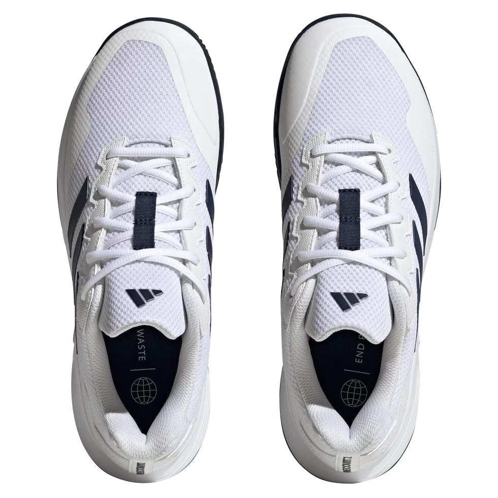 Adidas GameCourt 2 Men's Tennis Shoe (White/Navy) 9 Adidas GameCourt 2 Men's Tennis Shoe (White/Navy) - Image 7