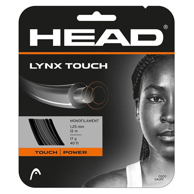 Head Lynx Touch 17/1.25 Tennis String (Grey) 3 Head Lynx Touch 17/1.25 Tennis String (Grey)