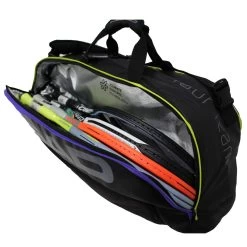 Head Tour Team Combi 6 Pack Racquet Bag (Black/Purple) -Racquet Equipment Shop Head 6 Combi 2