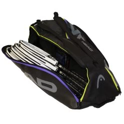 Head Tour Team Supercombi 9 Pack Racquet Bag (Black/Purple) 8 Head Tour Team Supercombi 9 Pack Racquet Bag (Black/Purple) -Racquet Equipment Shop Head 9 SuperCombi 2