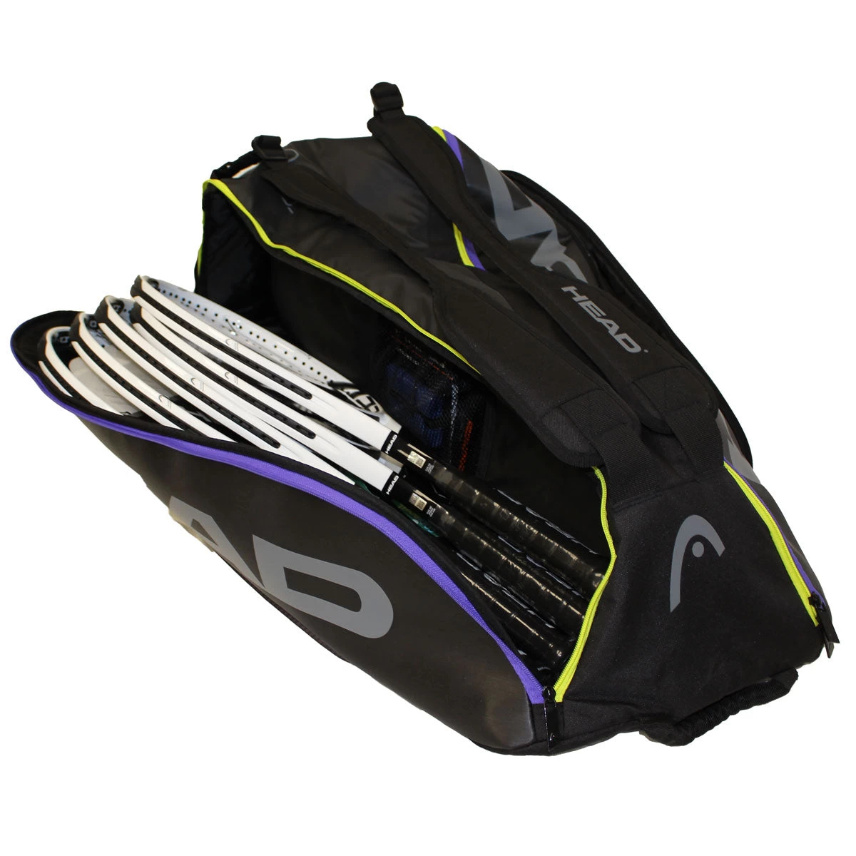 Head Tour Team Supercombi 9 Pack Racquet Bag (Black/Purple) 5 Head Tour Team Supercombi 9 Pack Racquet Bag (Black/Purple) - Image 3