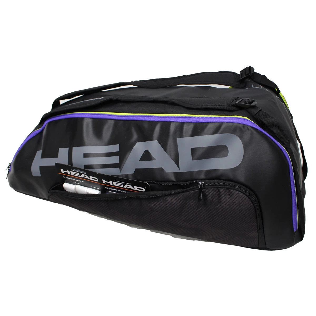 Head Tour Team Supercombi 9 Pack Racquet Bag (Black/Purple) 4 Head Tour Team Supercombi 9 Pack Racquet Bag (Black/Purple) - Image 2