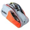 Head Radical Supercombi 9 Pack Racquet Bag (Grey/Orange) -Racquet Equipment Shop IMG 2921
