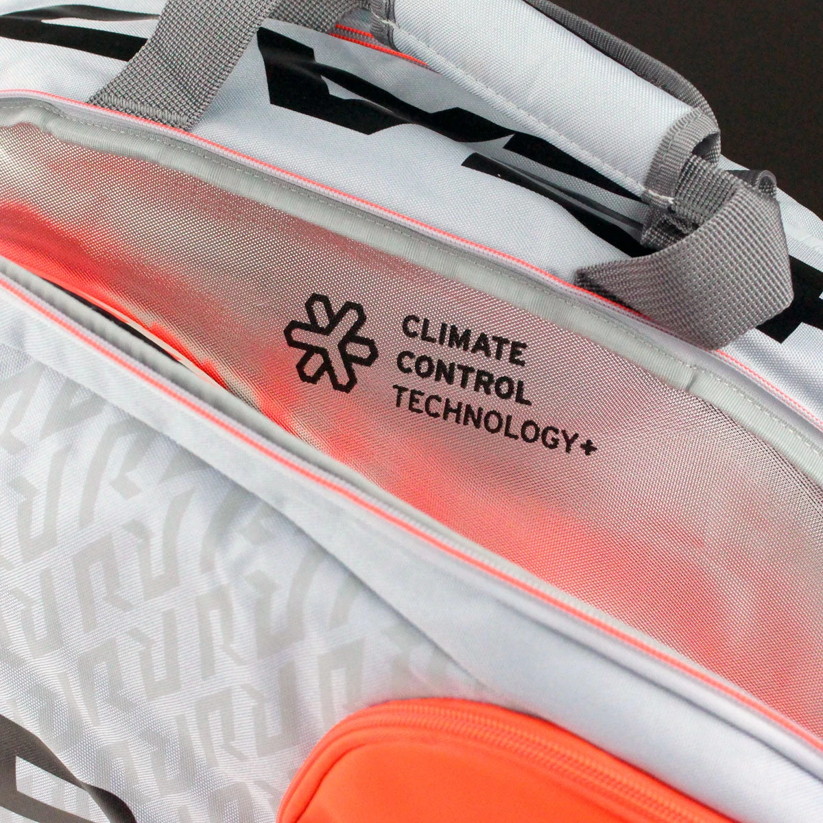 Head Radical Supercombi 9 Pack Racquet Bag (Grey/Orange) 5 Head Radical Supercombi 9 Pack Racquet Bag (Grey/Orange) - Image 3