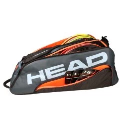 Head Tour Team Supercombi 9 Pack Racquet Bag (Black/Grey) 12 Head Tour Team Supercombi 9 Pack Racquet Bag (Black/Grey) -Racquet Equipment Shop IMG 2936