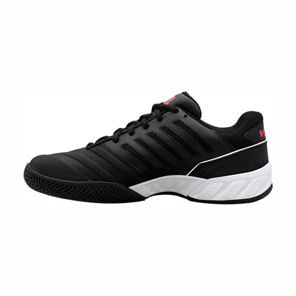 K-Swiss BigShot Light 4 Men's Tennis Shoe (Black/White/Red) 5 K-Swiss BigShot Light 4 Men's Tennis Shoe (Black/White/Red) - Image 3