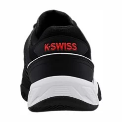 K-Swiss BigShot Light 4 Men's Tennis Shoe (Black/White/Red) 9 K-Swiss BigShot Light 4 Men's Tennis Shoe (Black/White/Red) -Racquet Equipment Shop K SwissBigShotLight4Black4