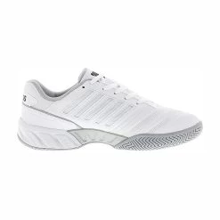 K-Swiss BigShot Light 4 Men's Tennis Shoe (White/Black) 7 K-Swiss BigShot Light 4 Men's Tennis Shoe (White/Black) -Racquet Equipment Shop K SwissBigShotLight4White3