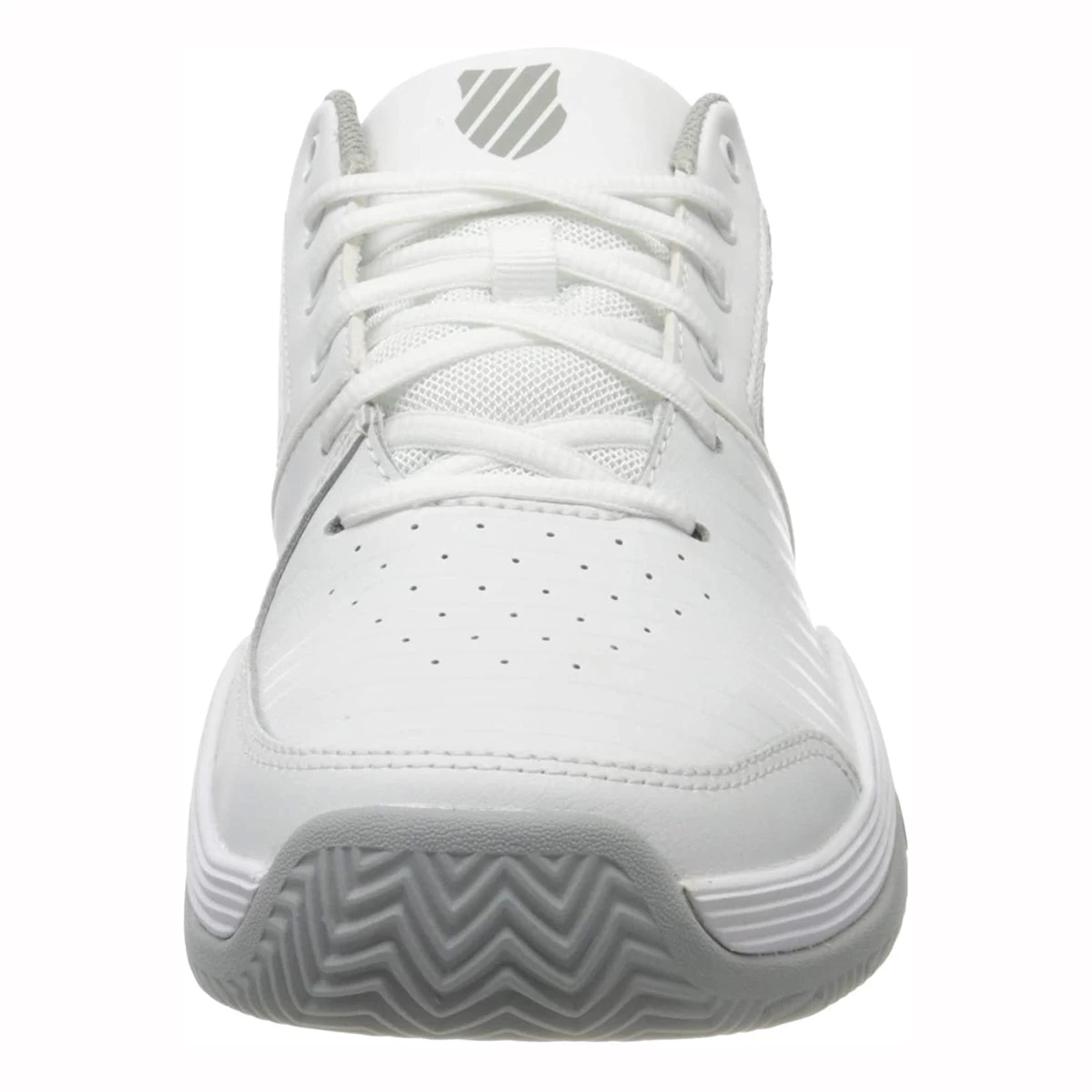 K-Swiss Court Express Clay Court Women's Tennis Shoe (White/Silver) 6 K-Swiss Court Express Clay Court Women's Tennis Shoe (White/Silver) - Image 4