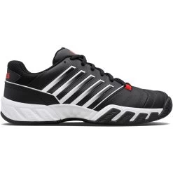 K-Swiss BigShot Light 4 Men's Tennis Shoe (Black/White/Red)