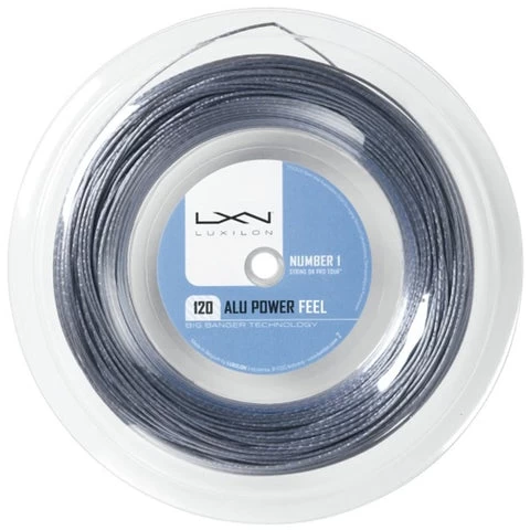 Luxilon ALU Power 17/1.20 Tennis String Reel (Silver) 3 Luxilon ALU Power 17/1.20 Tennis String Reel (Silver)