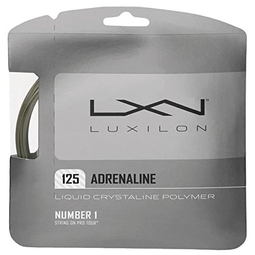 Luxilon Adrenaline 16L/1.25 Tennis String (Platinum) 3 Luxilon Adrenaline 16L/1.25 Tennis String (Platinum)