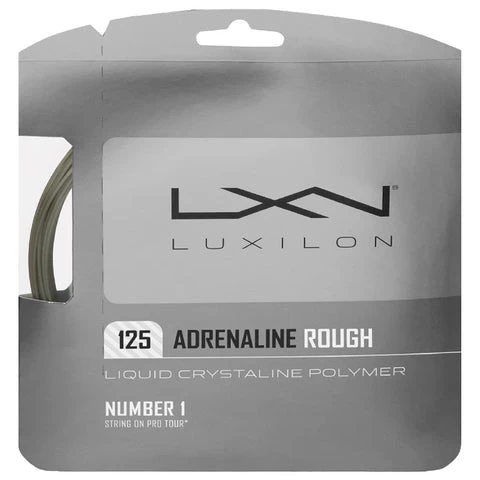 Luxilon Adrenaline Rough 16L/1.25 Tennis String (Platinum) 3 Luxilon Adrenaline Rough 16L/1.25 Tennis String (Platinum)