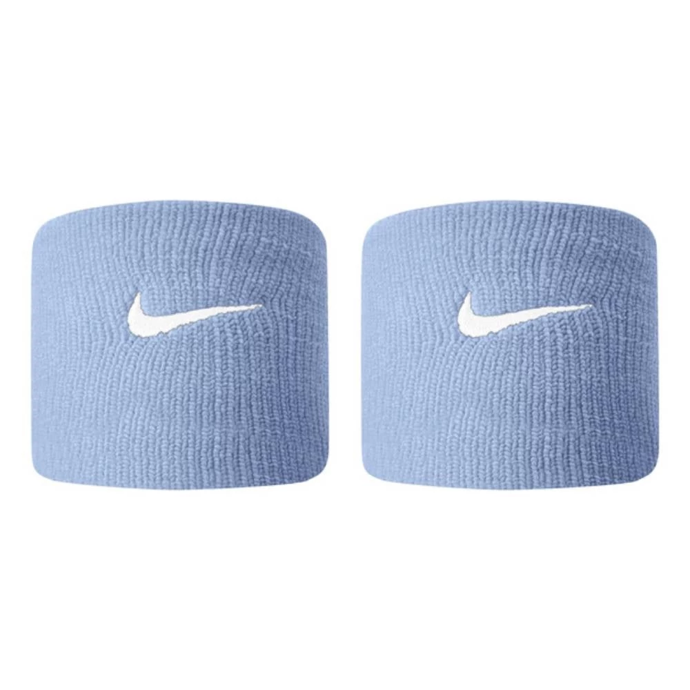 Nike Tennis Premier Wristbands 2 Pack (Blue/White) 3 Nike Tennis Premier Wristbands 2 Pack (Blue/White)