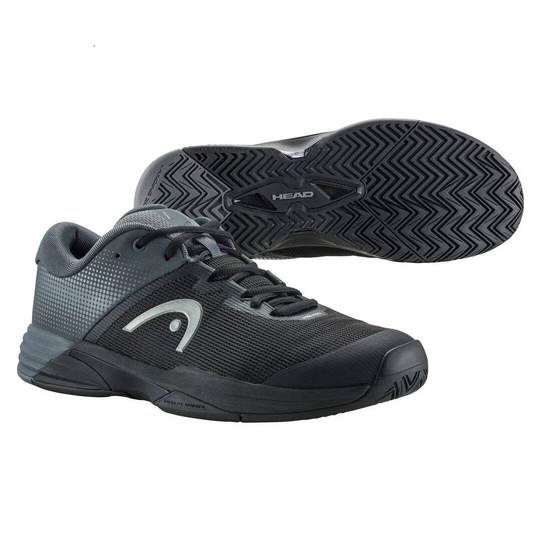 Head Revolt Evo 2.0 Men's Tennis Shoe (Black/Grey) 7 Head Revolt Evo 2.0 Men's Tennis Shoe (Black/Grey) - Image 5