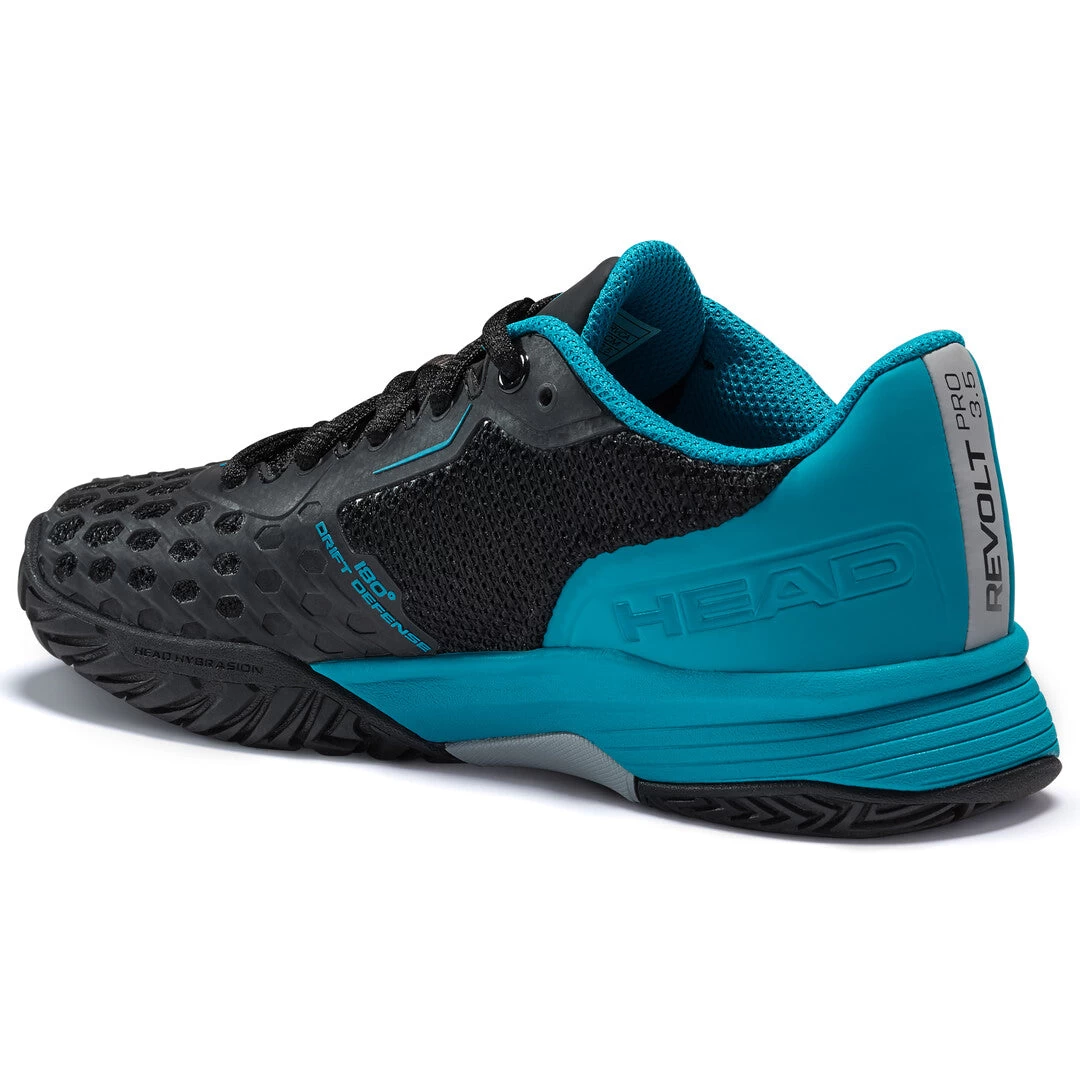 Head Revolt Pro 3.5 Junior Tennis Shoe (Black/Blue) 5 Head Revolt Pro 3.5 Junior Tennis Shoe (Black/Blue) - Image 3