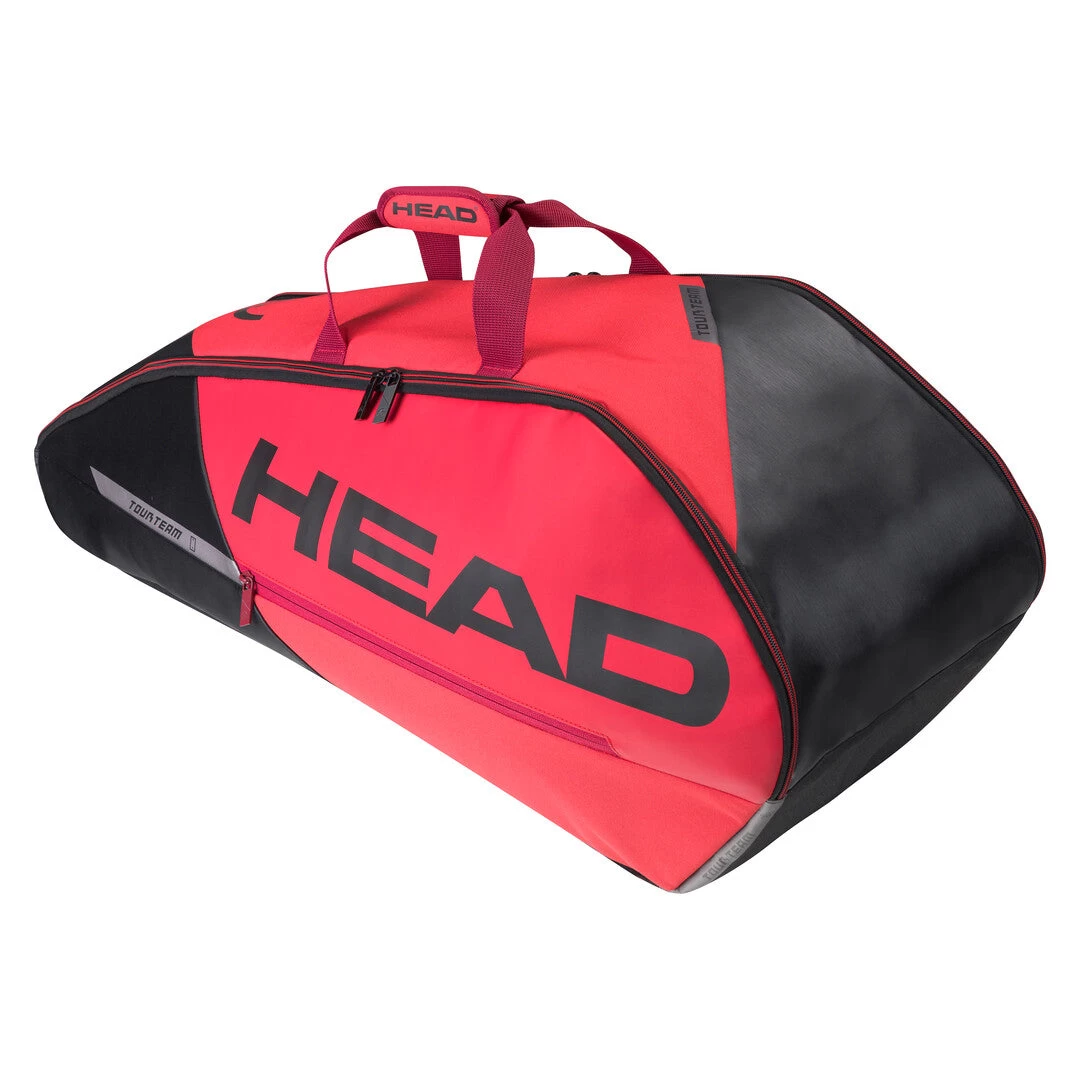 Head Tour Team Combi 6 Pack Racquet Bag (Black/Red) 4 Head Tour Team Combi 6 Pack Racquet Bag (Black/Red) - Image 2