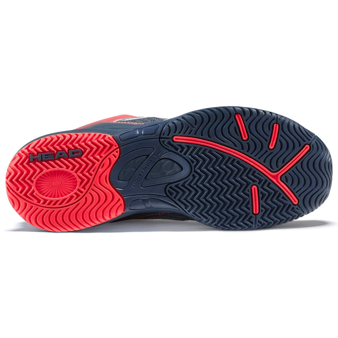 Head Sprint 3.0 Junior Tennis Shoe (Midnight Navy/Neon Red) 4 Head Sprint 3.0 Junior Tennis Shoe (Midnight Navy/Neon Red) - Image 2