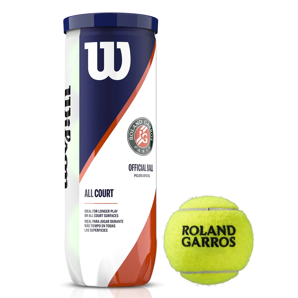 Wilson Roland Garros All Court Tennis Balls 3 Wilson Roland Garros All Court Tennis Balls
