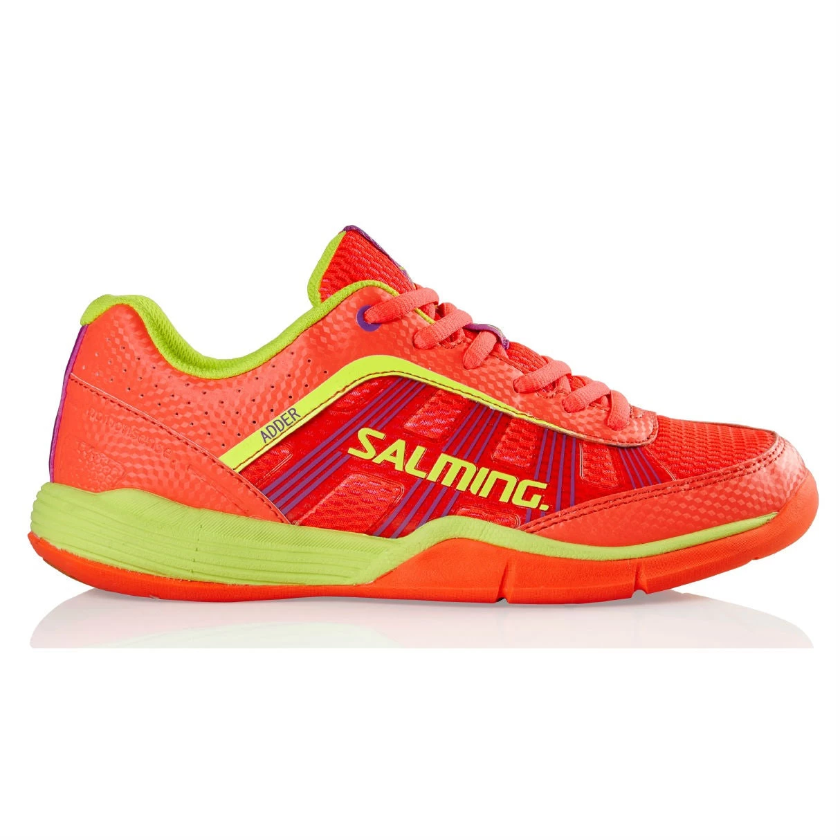 Salming Adder Women's Indoor Court Shoe (Orange/Yellow) 3 Salming Adder Women's Indoor Court Shoe (Orange/Yellow)