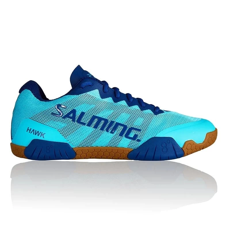 Salming Hawk Women's Indoor Court Shoe (Turquoise/Limoges Blue) 3 Salming Hawk Women's Indoor Court Shoe (Turquoise/Limoges Blue)