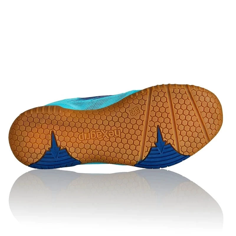 Salming Hawk Women's Indoor Court Shoe (Turquoise/Limoges Blue) 5 Salming Hawk Women's Indoor Court Shoe (Turquoise/Limoges Blue) - Image 3