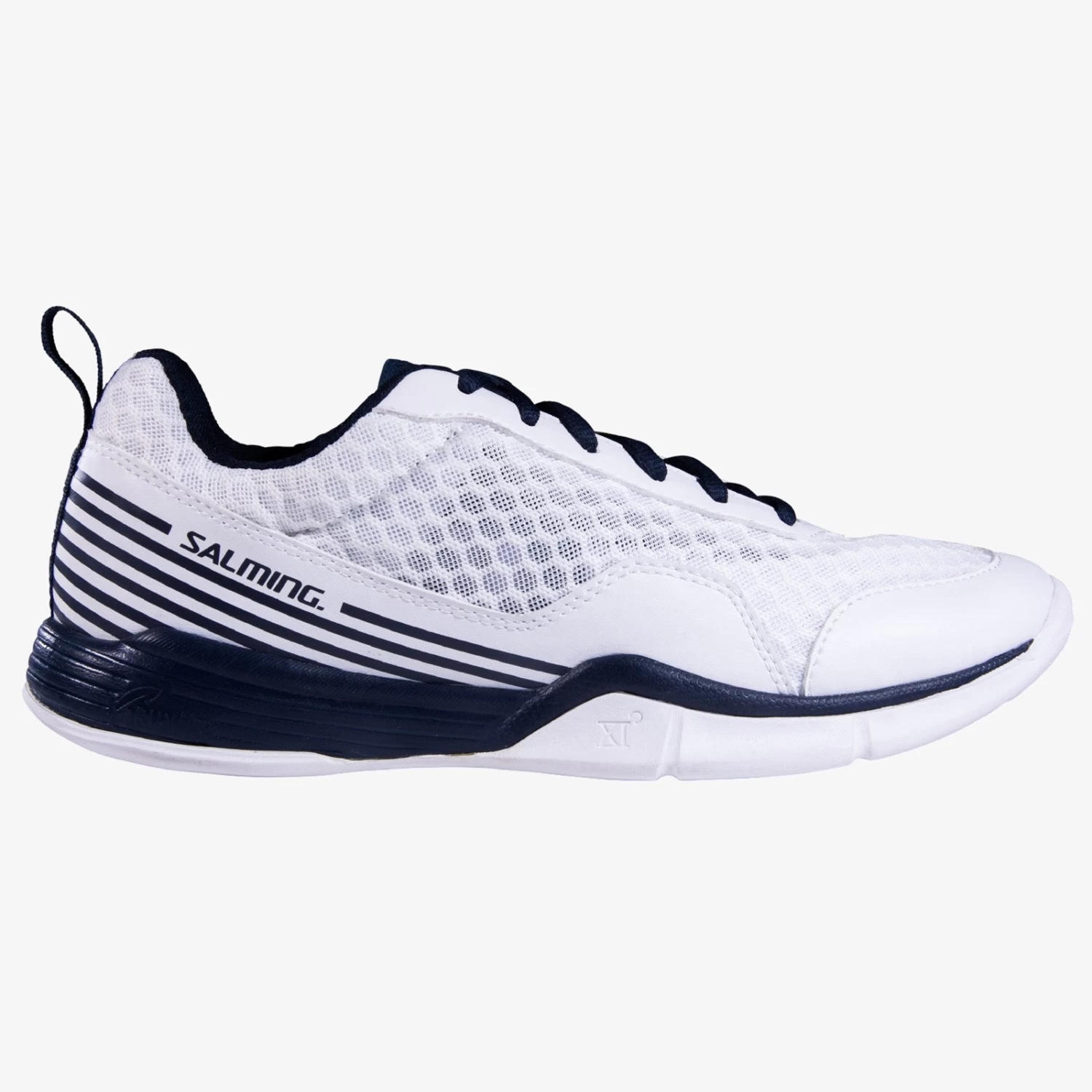 Salming Viper SL Men's Indoor Court Shoe (White/Navy) 3 Salming Viper SL Men's Indoor Court Shoe (White/Navy)
