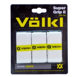 Volkl Super Grip II Overgrip 3 Pack (White)