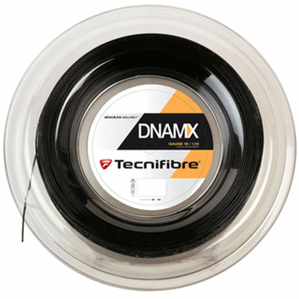 Tecnifibre DNAMX 16 Squash String Reel (Black) 3 Tecnifibre DNAMX 16 Squash String Reel (Black)